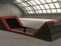 12SPRINGS CURVE XL Bodentrampolin